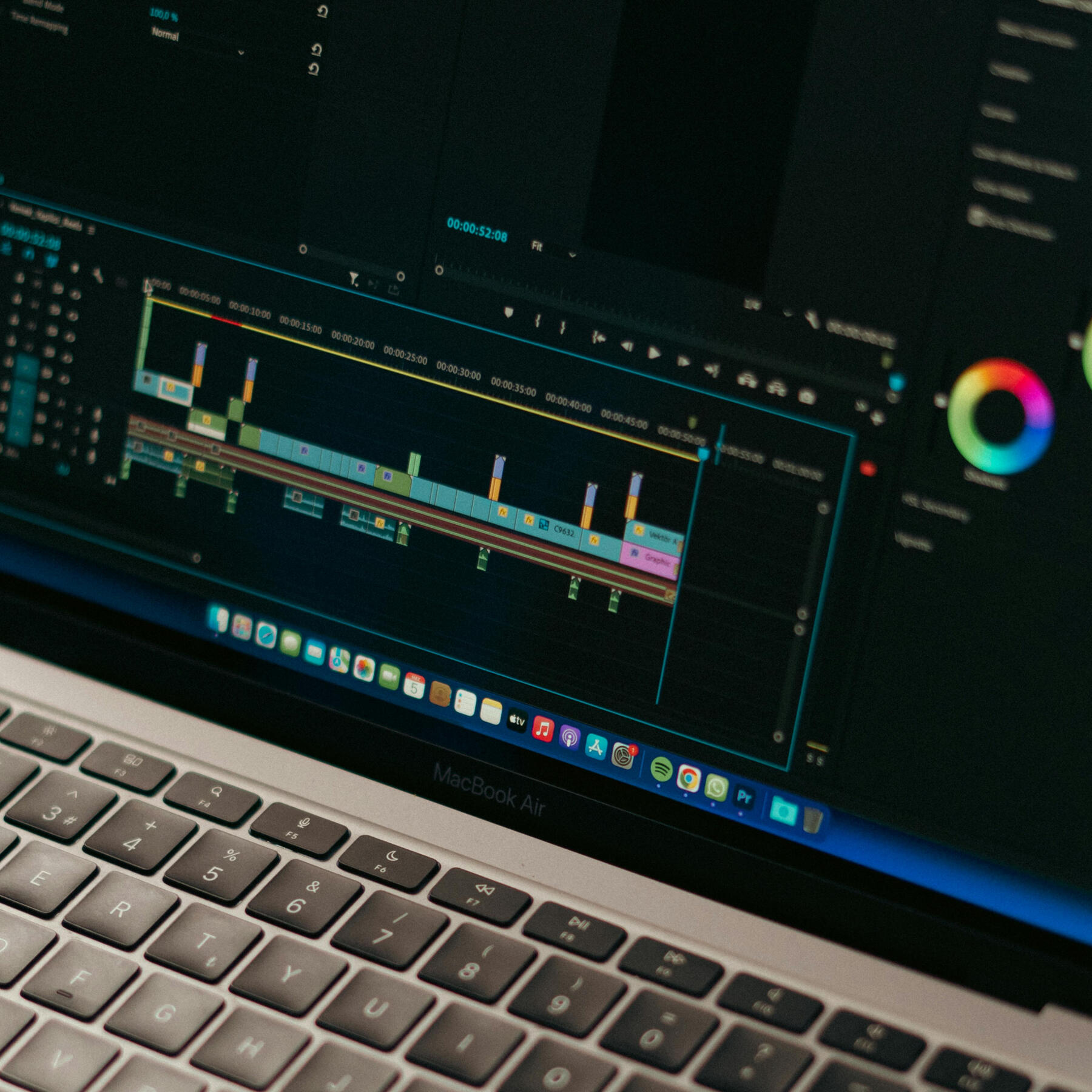 video editing services clickable image